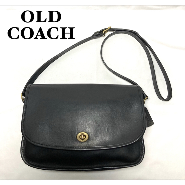 【極美品】COACH オールドコーチ　ショルダーバッグ　ターンロック　114