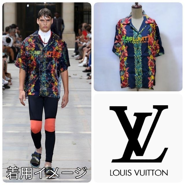 極美品✨ LOUIS VUITTON ルイヴィトン 2018SS アロハシャツ使用感もあまりなく美品A