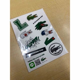 ラコステ(LACOSTE)のラコステ　ステッカー(ノベルティグッズ)