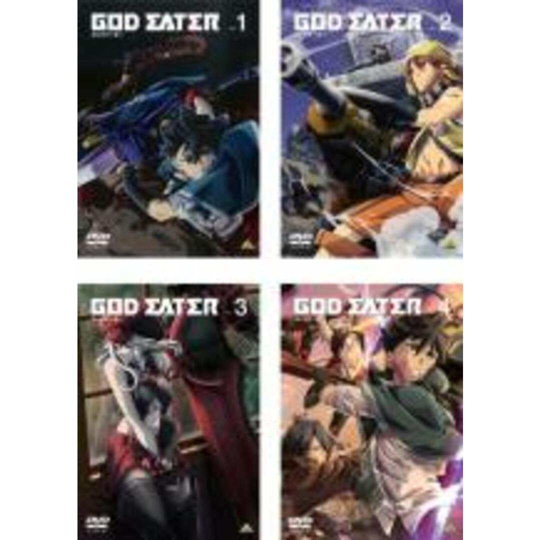 【バーゲンセール】全巻セットDVD▼GOD EATER ゴッドイーター(4枚セット)第1話～第13話 最終▽レンタル落ち