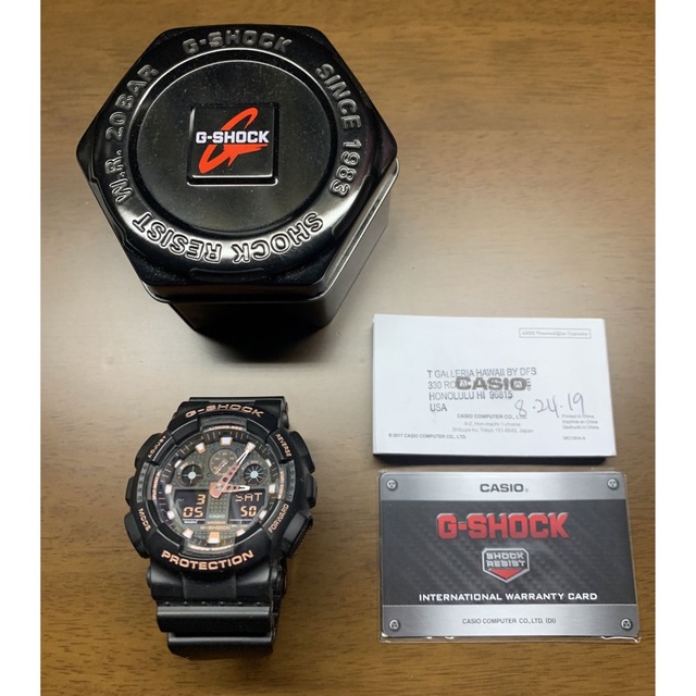 G-SHOCK(ジーショック)のG-SHOCK 5081 GA-100GBX メンズの時計(腕時計(アナログ))の商品写真