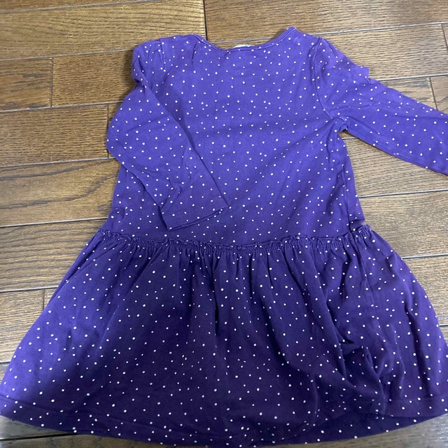 H&M(エイチアンドエム)のH&M 90 ワンピース　長袖 キッズ/ベビー/マタニティのキッズ服女の子用(90cm~)(ワンピース)の商品写真