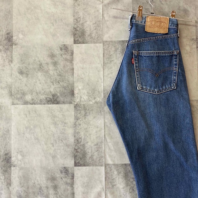 90s LEVI'S 502XX ブルージーンズ  BIGE 復刻 赤耳 W28