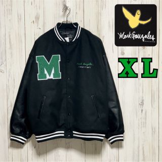 マークゴンザレス(Mark Gonzales)の【トレ－ナセット】新品未使用MARK GONZALESスタジャン花柄black(スタジャン)