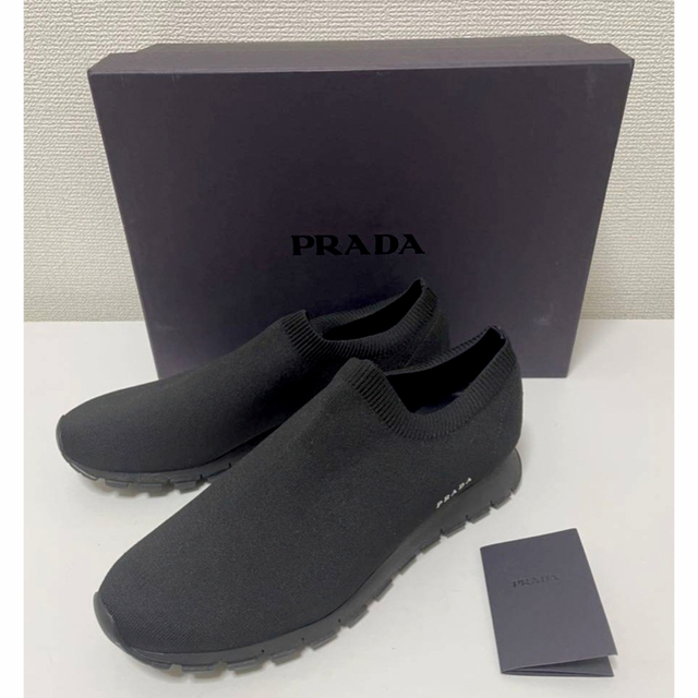 PRADA ソックス スニーカー 1/2 新品 正規品 PRADA購入 【良好品】 22950円 