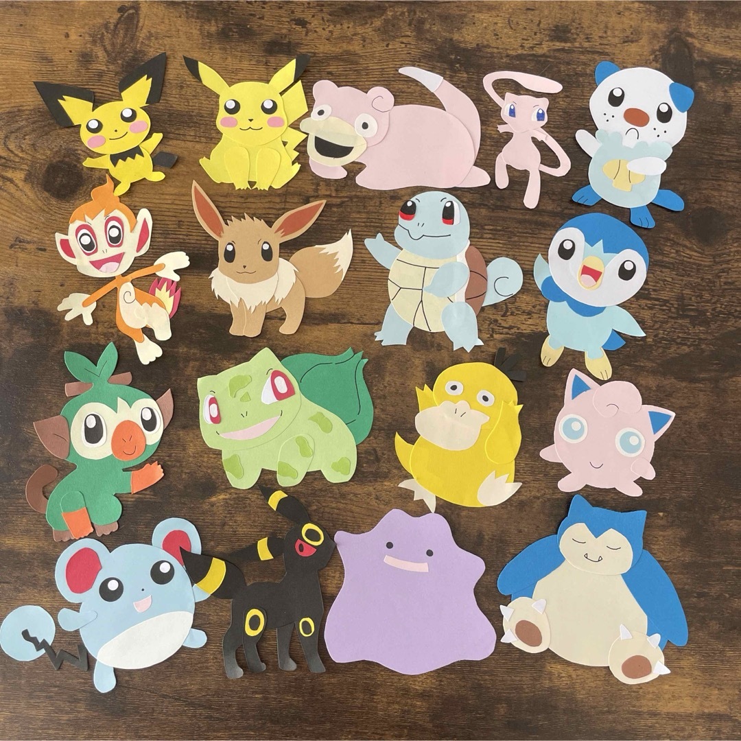 ポケモン壁面飾り