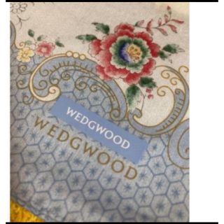 ウェッジウッド(WEDGWOOD)のウエッジウッド　ハンカチ　サックス(ハンカチ)