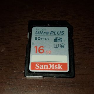 サンディスク(SanDisk)のSDカード 16GB サンディスク San Disk(PC周辺機器)