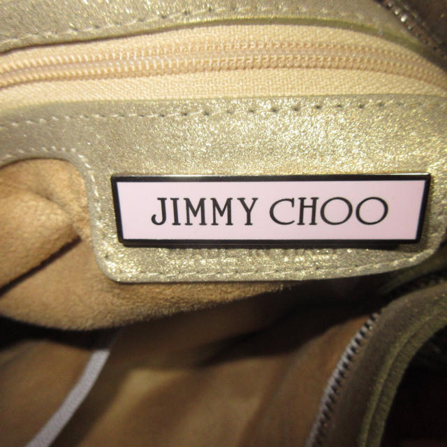 JIMMY CHOO(ジミーチュウ)の購入先真贋士鑑定済 JIMMY CHOO ショルダーレザー 529-4 レディースのバッグ(ショルダーバッグ)の商品写真