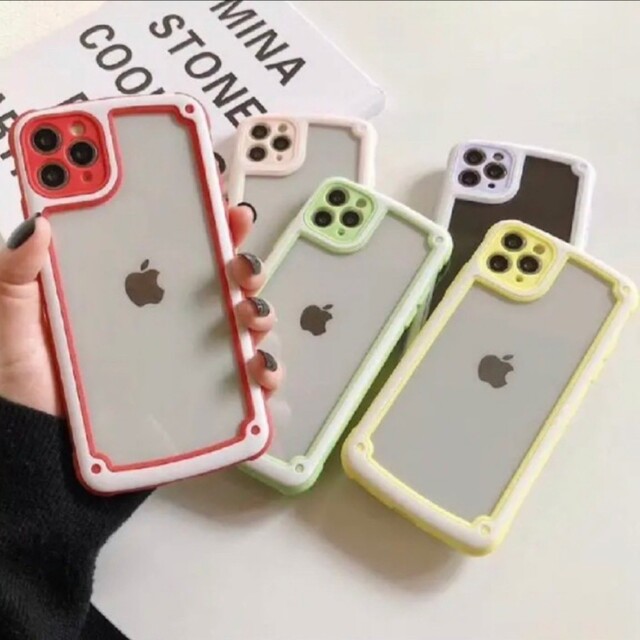 Apple(アップル)の【大人気】【iPhone13】ピンク iPhoneケース シンプル フレーム スマホ/家電/カメラのスマホアクセサリー(iPhoneケース)の商品写真