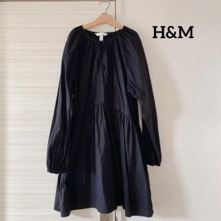 エイチアンドエイチ(H&H)のH&M コットンワンピース(ひざ丈ワンピース)