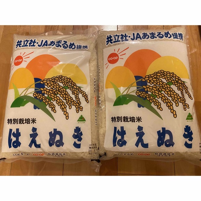 10kg　☆食味ランキング特A評価　はえぬき　送料込み　米/穀物