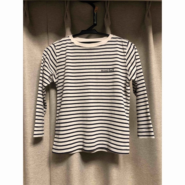 mont bell(モンベル)のモンベル　110 ロングスリーブ キッズ/ベビー/マタニティのキッズ服男の子用(90cm~)(Tシャツ/カットソー)の商品写真