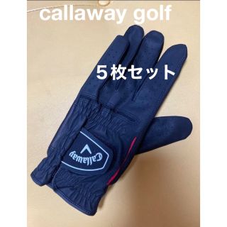 キャロウェイ(Callaway)のcallawayゴルフグローブ25    5枚セット新品(ゴルフ)