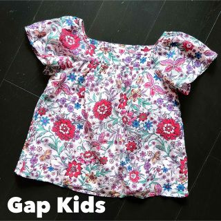 ギャップキッズ(GAP Kids)のギャップキッズ【1回着用】120cm フレアトップス(ブラウス)