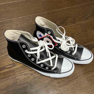 コンバース(CONVERSE)のコンバース　オールスター　レザー　ハイカット(スニーカー)