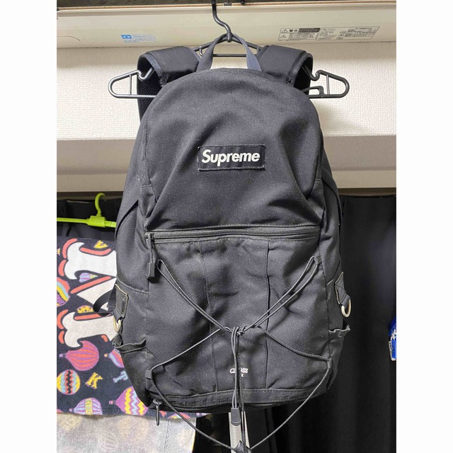 Supreme(シュプリーム)のSupreme シュプリーム　2011SS バックパック　黒 メンズのバッグ(バッグパック/リュック)の商品写真