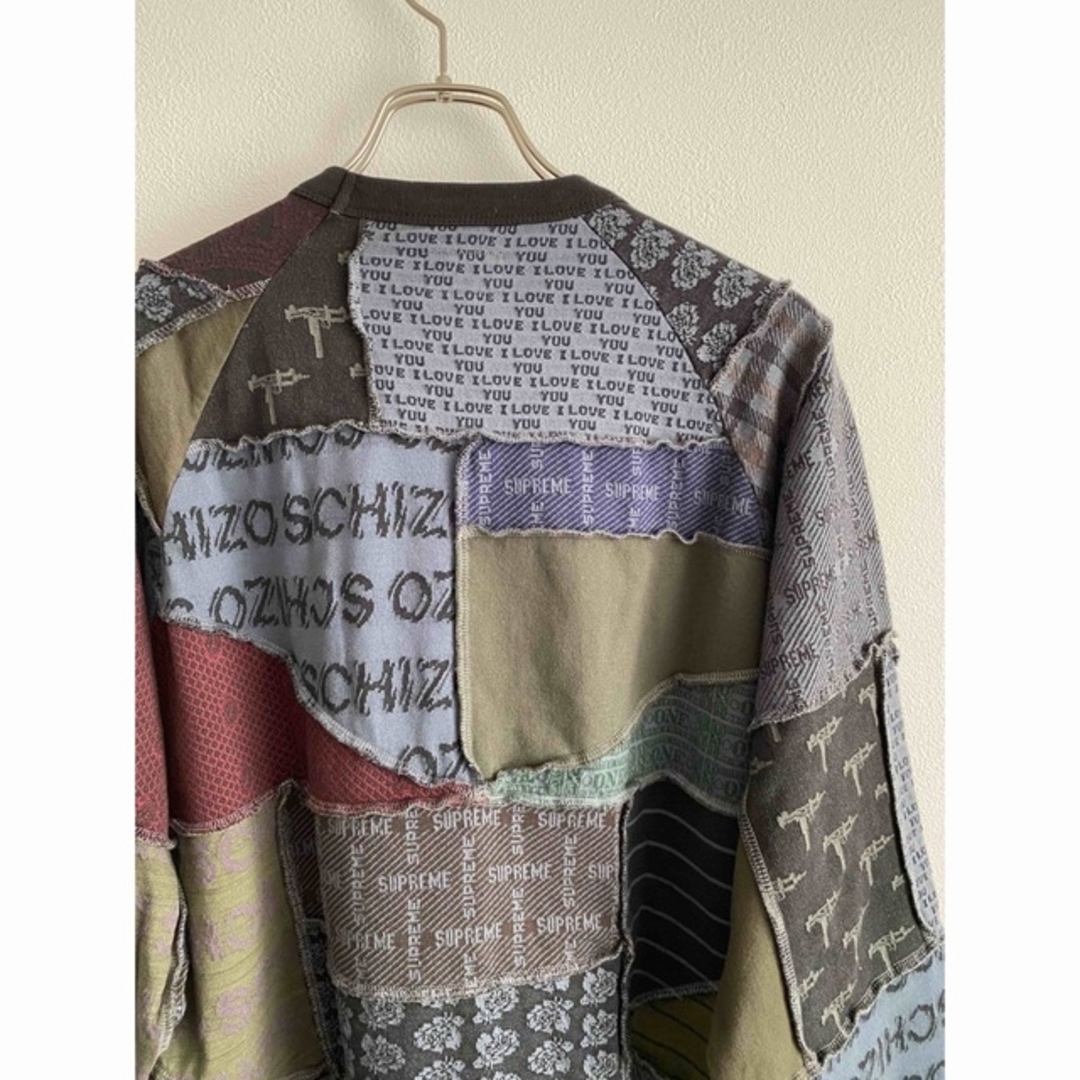 Supreme - Supreme patchwork jacquard L/S TOPの通販 by ushop