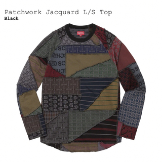 シュプリーム(Supreme)のSupreme patchwork jacquard L/S TOP(Tシャツ/カットソー(七分/長袖))