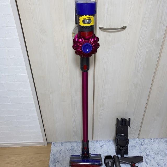 新品バッテリーDyson V7 Fluffyセット-