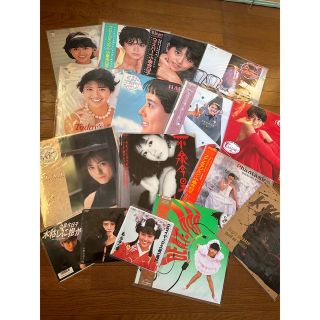 小泉今日子LPレコードセット＋写真集(アイドルグッズ)