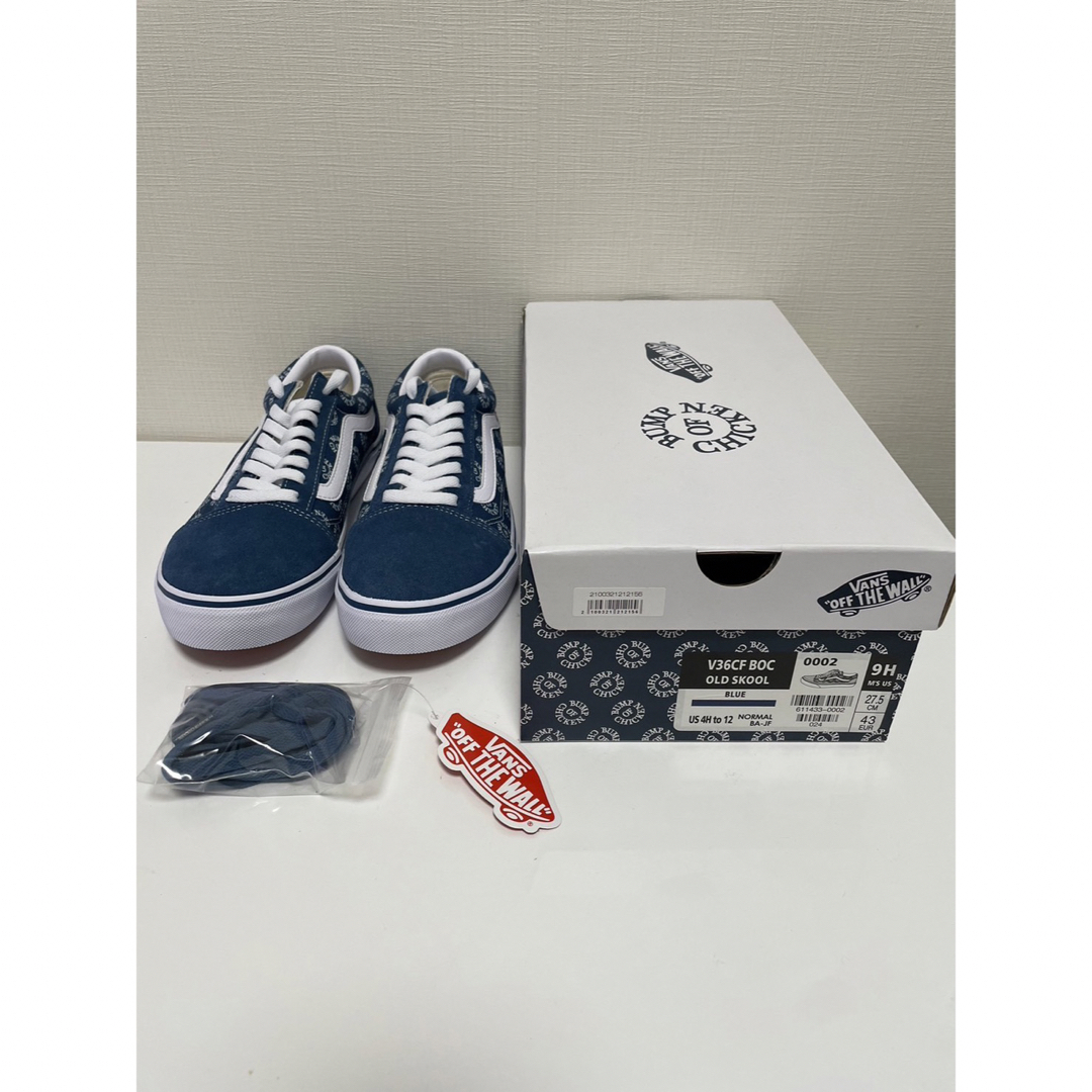 VANS(ヴァンズ)のVANS × BUMP OF CHICKEN OLD SKOOL ブルー メンズの靴/シューズ(スニーカー)の商品写真