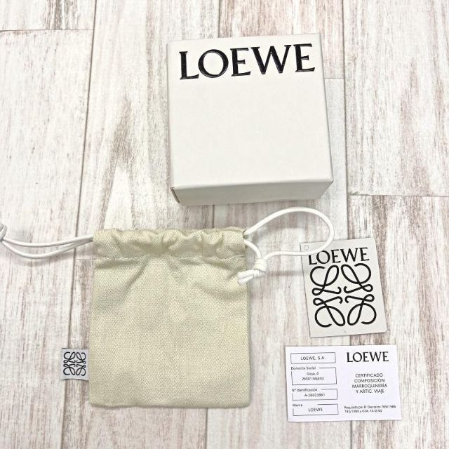 ロエベ LOEWE ブローチ アナグラム ゴールドカラー