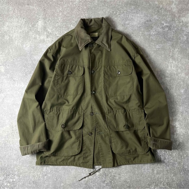 60s 70s 筆記体タグ LLBean ワーデン ジャケット 44