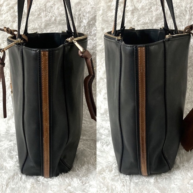 Chloe - クロエ Chloe サム トートバッグ 黒 レザー パスケース付 金具