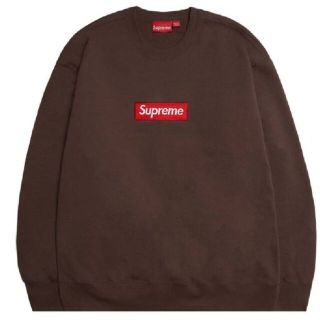 シュプリーム(Supreme)のSupreme Box Logo Crewneck "Brown"(スウェット)