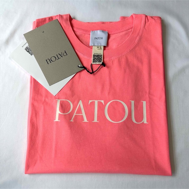 新品未着用 黒S PATOU オーガニックコットン パトゥロゴTシャツ