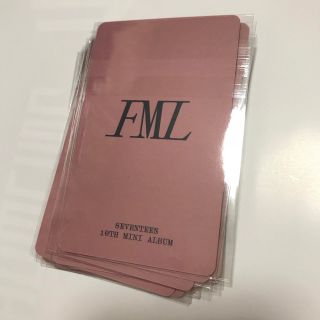 SEVENTEEN - SEVENTEEN FML Album Weverse特典 トレカ 13枚コンプの