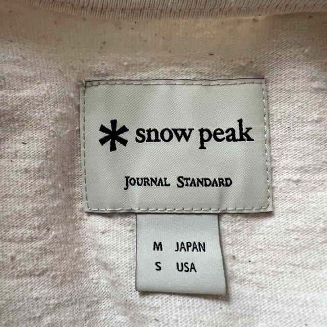 Snow Peak(スノーピーク)の美品☆snow peak × journal standard Tシャツ メンズのトップス(Tシャツ/カットソー(半袖/袖なし))の商品写真