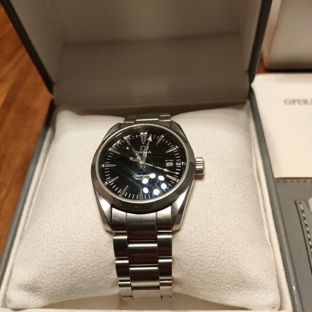 オメガ OMEGA アクアテラ ボーイズサイズ クオーツ 【500円引き