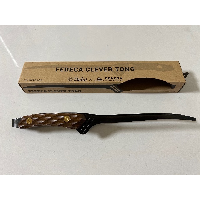 極美品 大人気 FEDECA CLEVER TONG フェデカ トング 名栗イペ