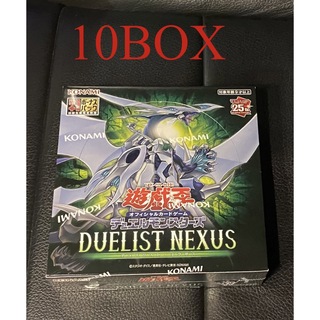 ユウギオウ(遊戯王)の遊戯王　DUELIST NEXUS 新品未開封品　シュリンク付き　10BOX(Box/デッキ/パック)