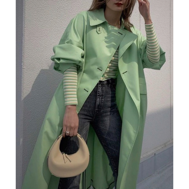 Ameri TURKEY ORGANIC FLARE TRENCH COAT | tradexautomotive.com