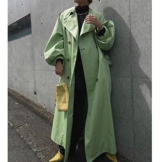 特売セール - アメリヴィンテージ バックフリル トレンチコート ピンク