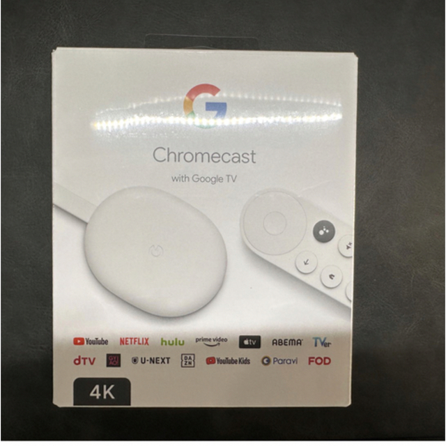 Google - Chromecast with Google TV 4Kの新品 2個セットの