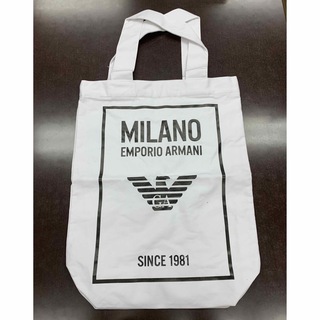 エンポリオアルマーニ(Emporio Armani)の新品　エンポリオ　アルマーニ布製エコバッグ(ショルダーバッグ)