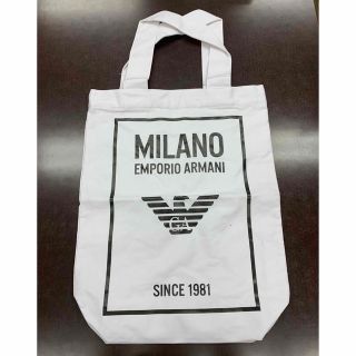エンポリオアルマーニ(EMPORIO ARMANI)の新品　エンポリオ　アルマーニ布製エコバッグ(ショルダーバッグ)