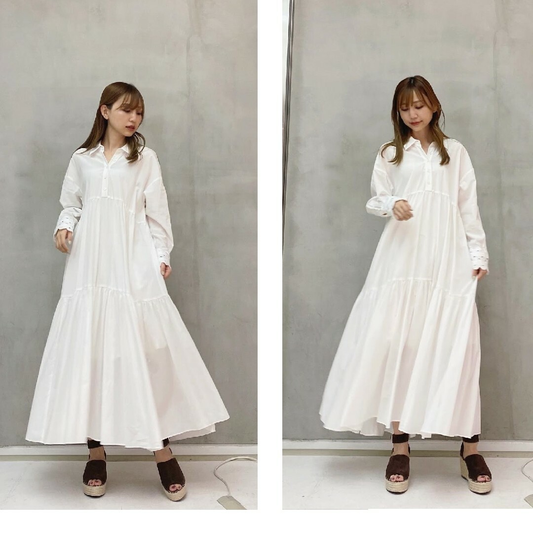 ❤️美品❤️ジルスチュアート＜Ｅｎｄｙ ＲＯＢＥ＞ライシャワンピース