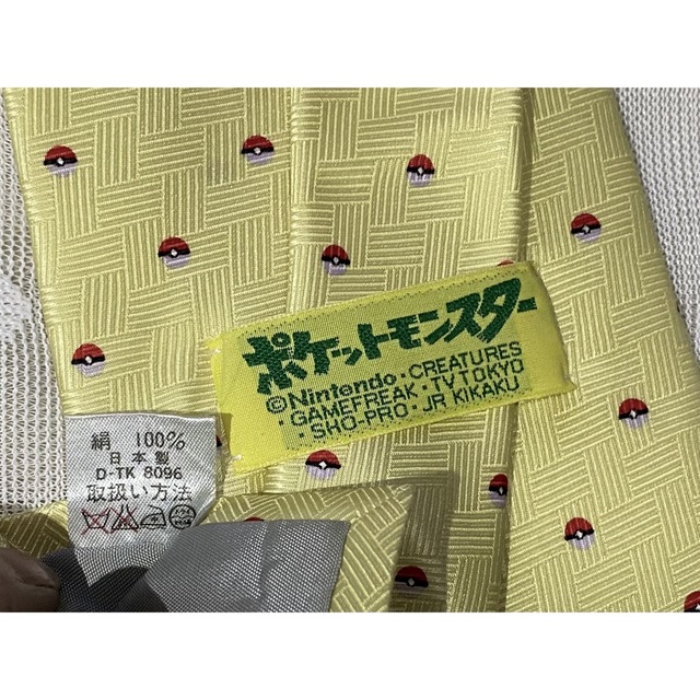 ポケモン(ポケモン)のピカチュウ ネクタイ / ポケモン メンズのファッション小物(ネクタイ)の商品写真