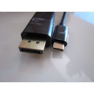 USB Type C Displayport 変換 1.8m macbook (PC周辺機器)