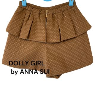 ドーリーガールバイアナスイ(DOLLY GIRL BY ANNA SUI)の《新品》DOLLY GIRL by ANNA SUI ショートパンツ　ドット柄　(ショートパンツ)