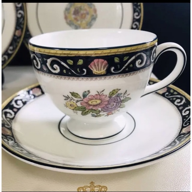 WEDGWOOD - ウェッジウッド ラニーミード リーカップ 2客セットの通販