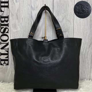 極美品♡A4可♡IL BISONTE イルビゾンテ レザー トートバッグ-