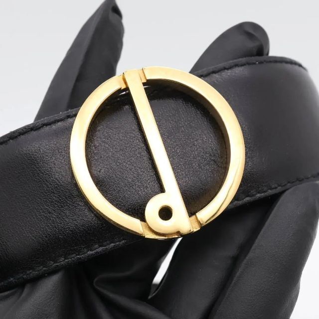 Dunhill - 《一点物》dunhill ベルト ブラック dロゴ シンプル
