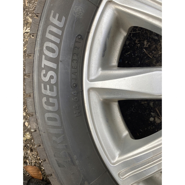 BRIDGESTONE 165/65R15 21年製　タイヤホイールセット