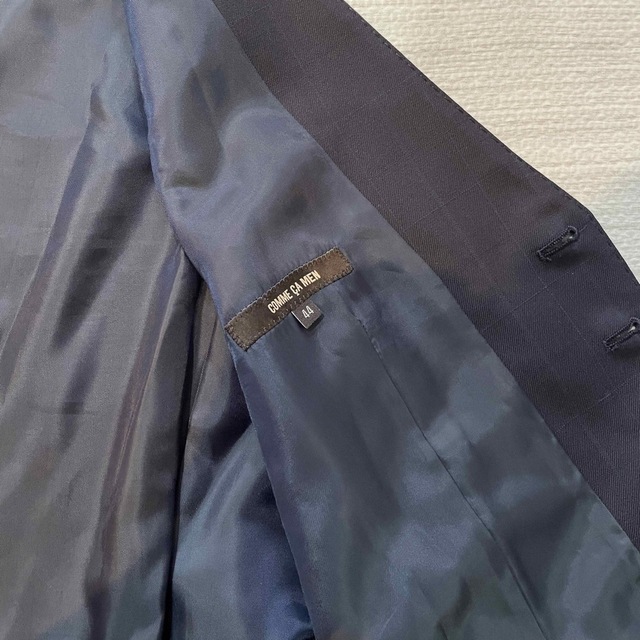 COMME CA MEN(コムサメン)のコムサメン スーツ セットアップ ジャケット ベスト ジレ メンズのスーツ(セットアップ)の商品写真
